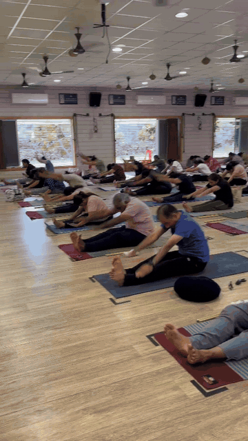 Corporate wellness session